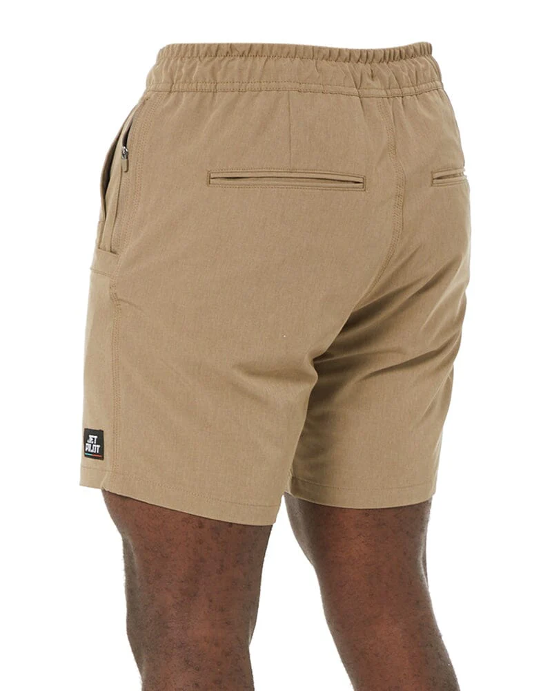 Tradies Jet-Lite Hybrid Shorts Value Pack -  Khaki