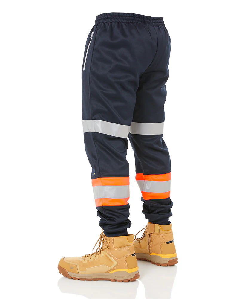 Taped Biomotion Track Pants - Orange/Navy