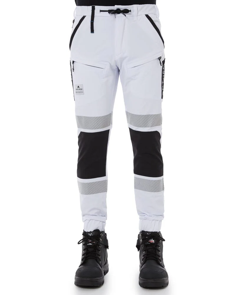 Taped Triumph Pant - White