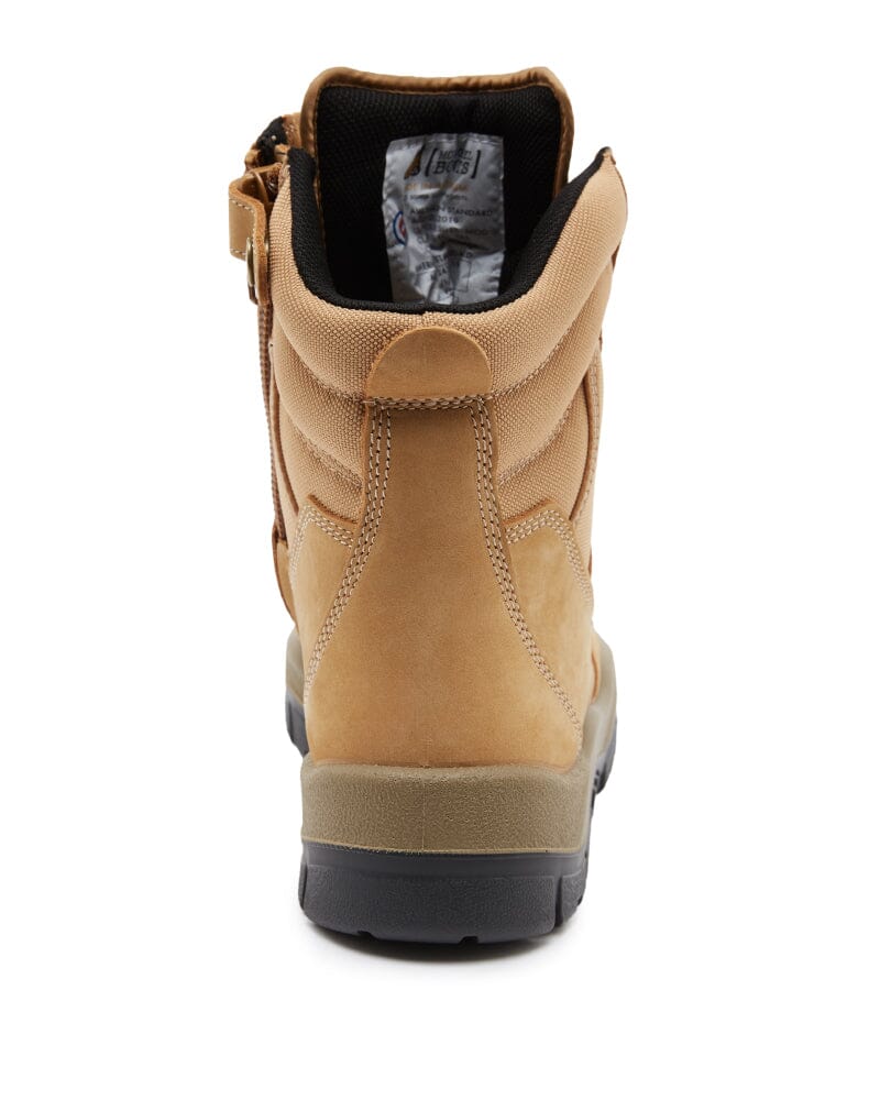 451 High Leg Zipsider Boot with Scuff Cap - Wheat