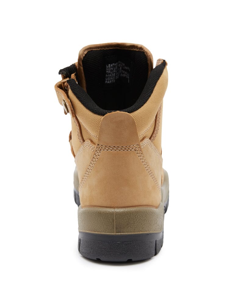 961 Non Safety Zip Sided Boot - Wheat