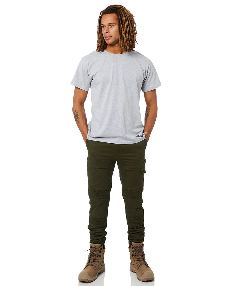 Corrugated Stretch Pant - Olive