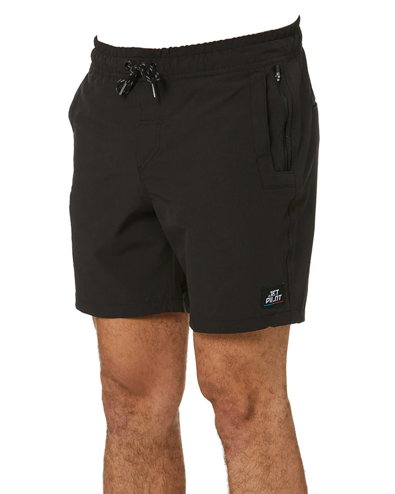 Jet-Lite Hybrid Shorts - Black