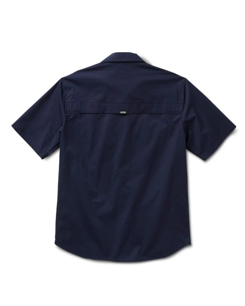 SSH-3 Vented Tech Short Sleeve Shirt - Navy