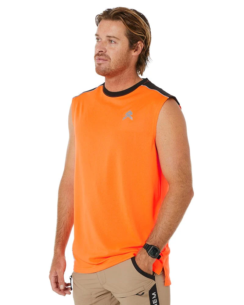 Performance Tank - Hi Vis Orange