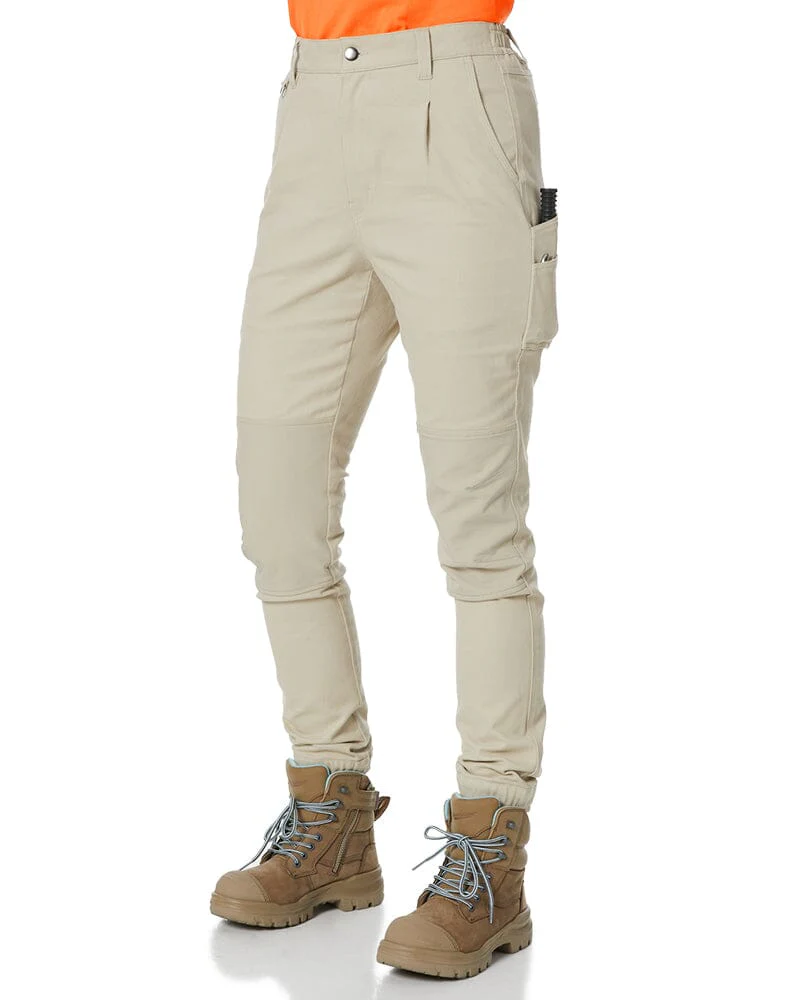 The Workz Womens Pant - Stone