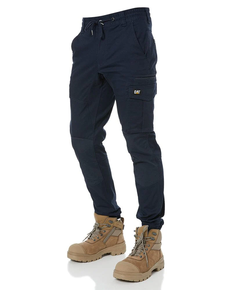 Cuffed Dynamic Pant - Navy
