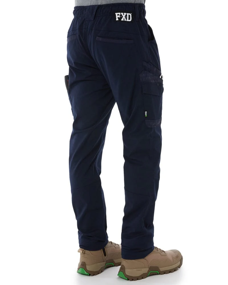 WP-12 Elastic Waist Stretch Ripstop Work Pant - Navy