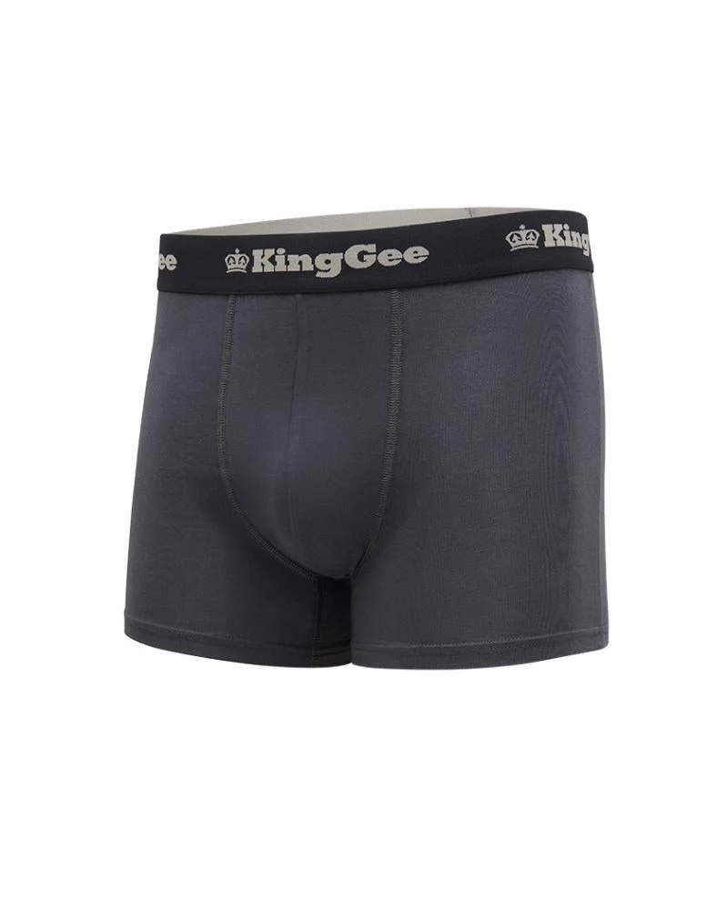 Bamboo Work Trunk 3 Pack - Charcoal