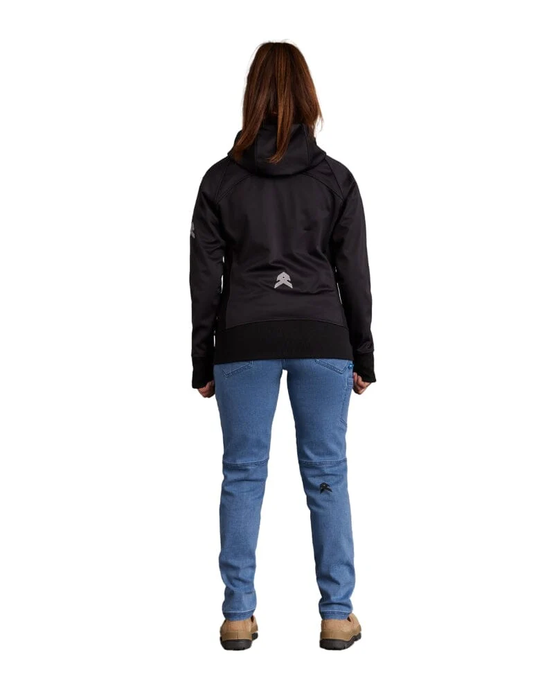 Womens Tech Stretch Soft Shell Jacket - Black
