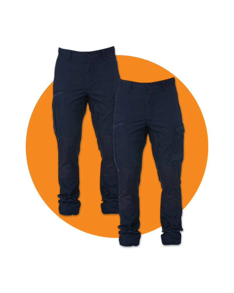 Tradies WP-5 Twin Value Pack - Navy