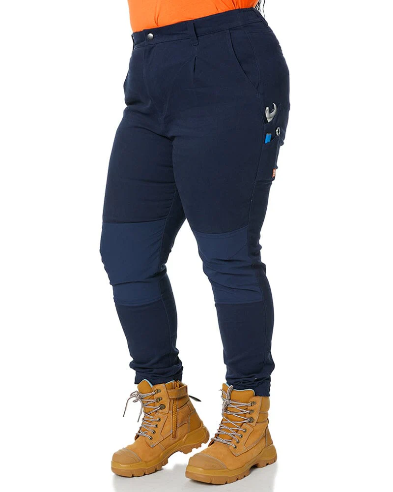 The Workz Womens Pant - Navy