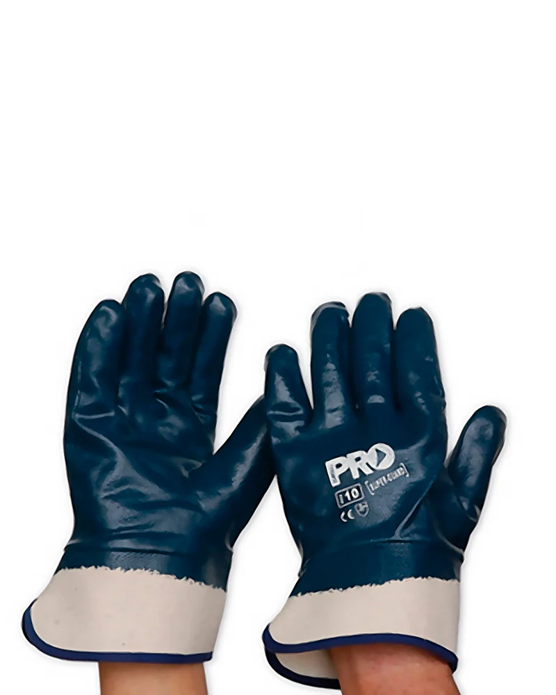 Super Guard Nitrile Fully Dipped Glove - Blue