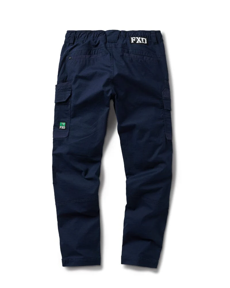 WP-12 Elastic Waist Stretch Ripstop Work Pant - Navy
