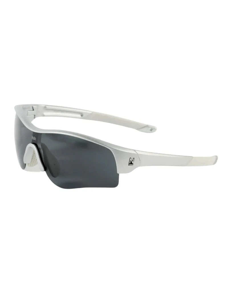Rev Polarised Safety Glasses - Silver/Smoke