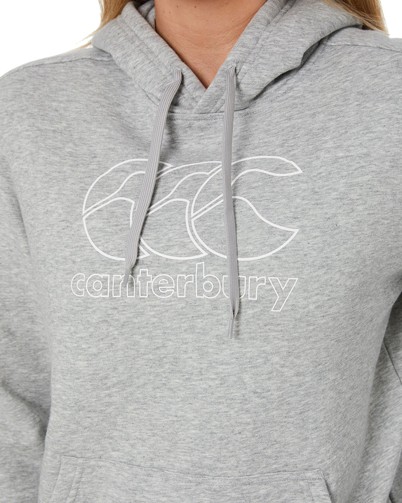 Womens CCC Hoodie - Grey Marle