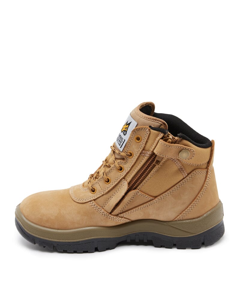 961 Non Safety Zip Sided Boot - Wheat