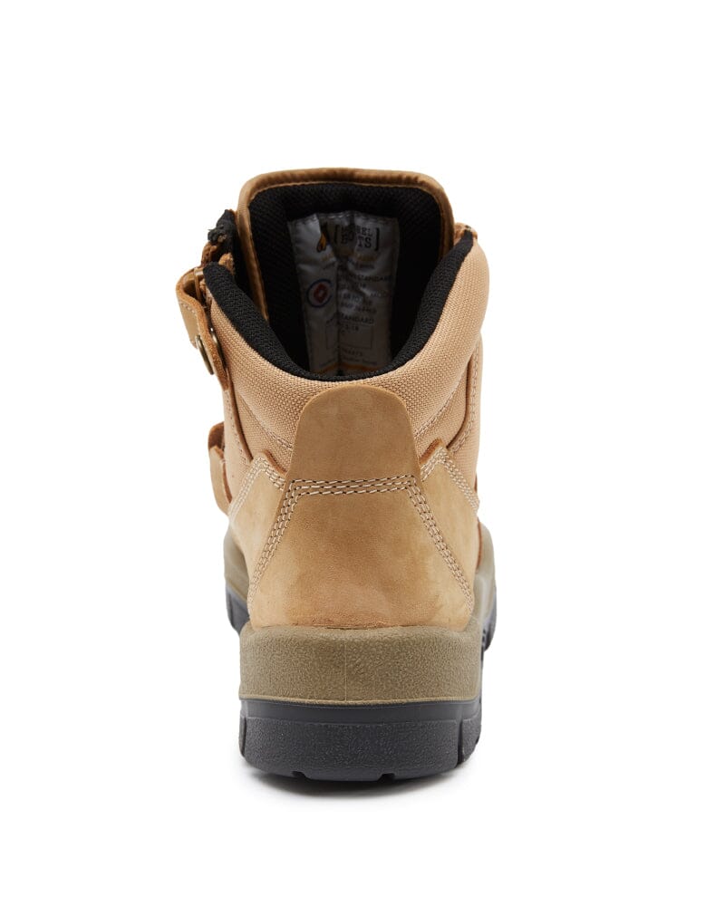461 Zipsider Safety Boot with scuff cap - Wheat