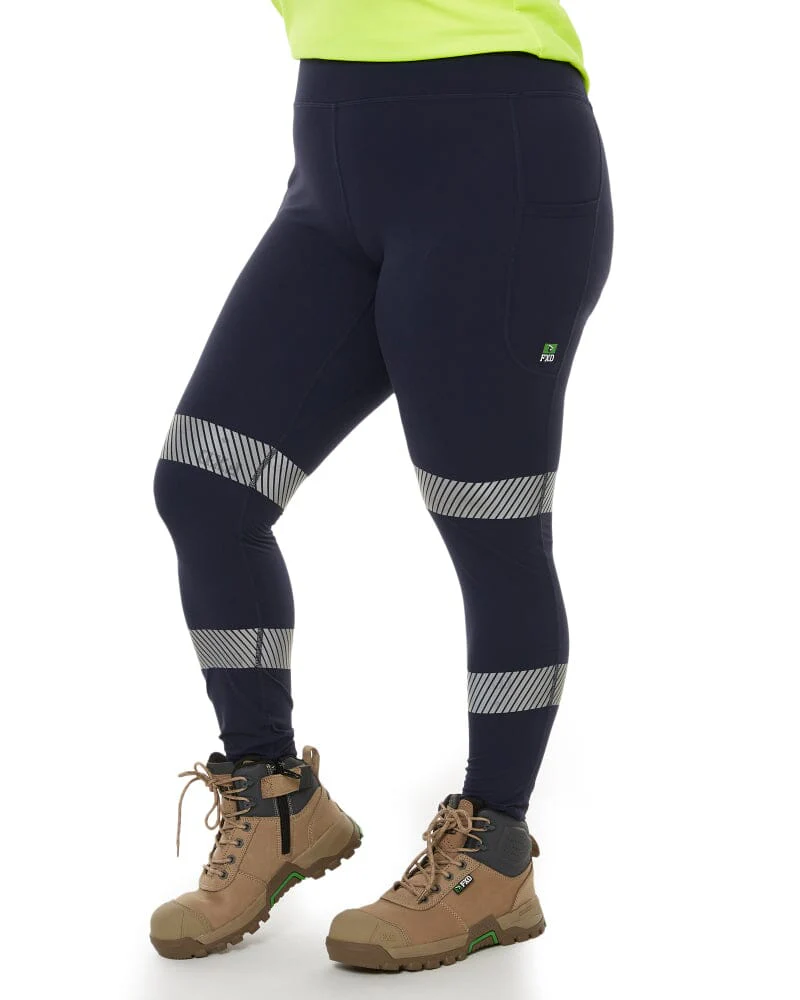 WP-9WT Womens Taped Work Legging - Navy
