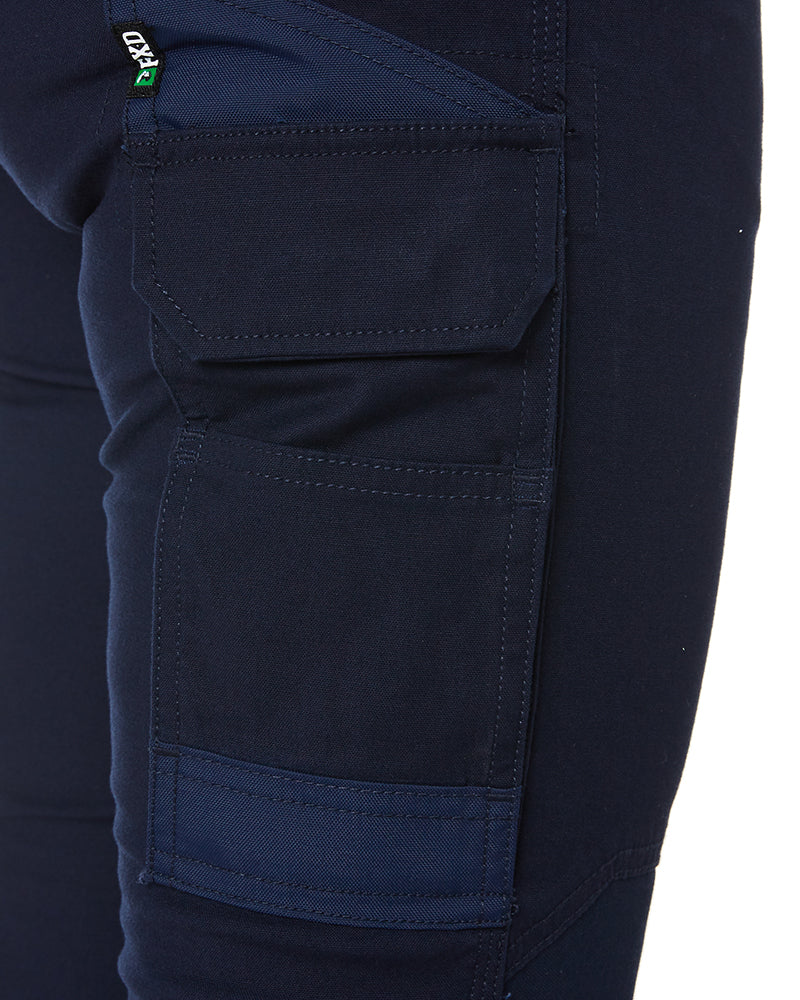 WP-4W Ladies Stretch Cuffed Work Pants - Navy