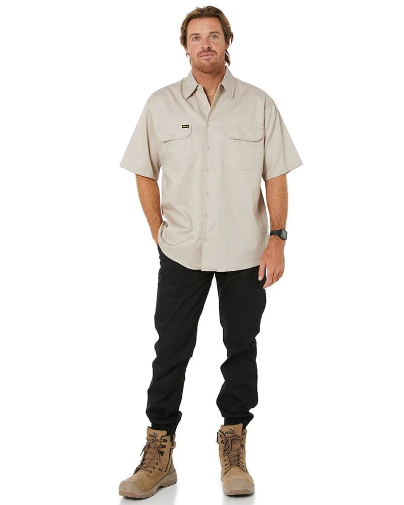 Cool Lightweight Drill Shirt SS - Sand