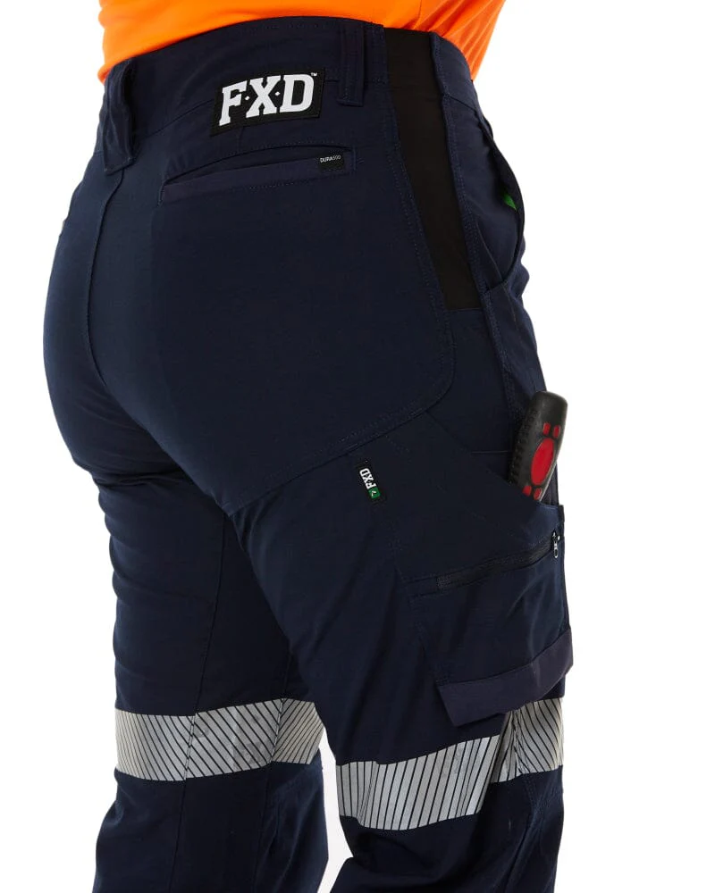 WP-7WT Womens Stretch Ripstop Taped Work Pant - Navy