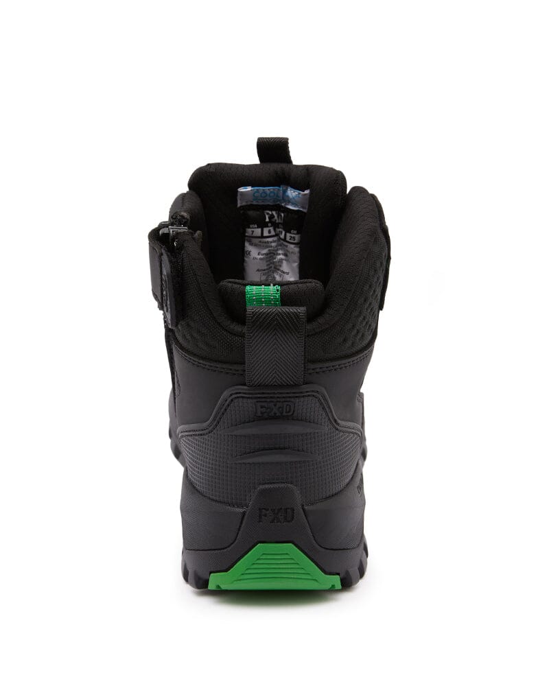 WB-6 Mid Cut Safety Boot - Black