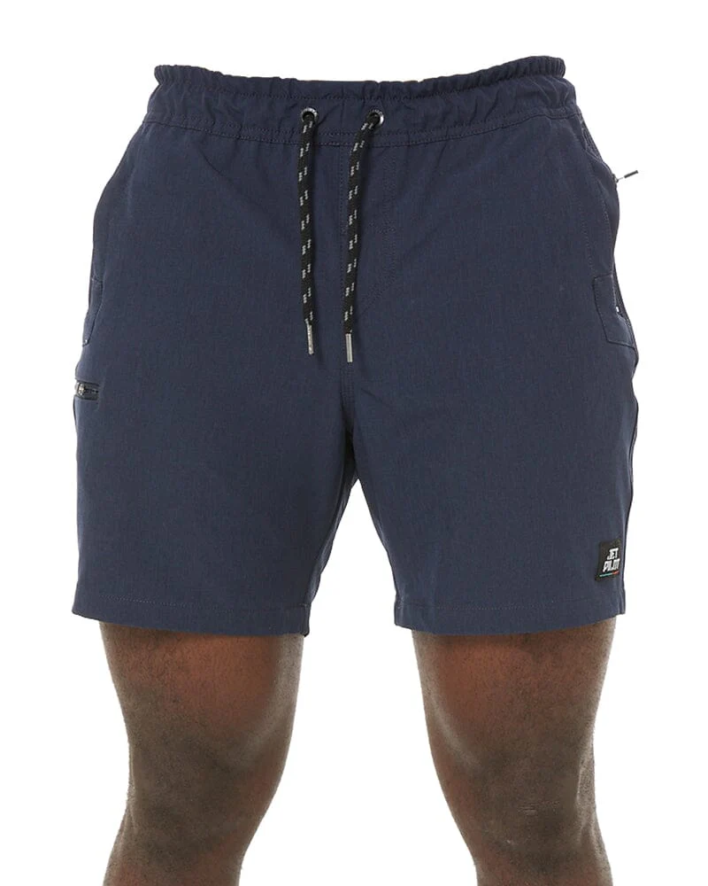 Tradies Jet-Lite Hybrid Shorts Value Pack - Navy