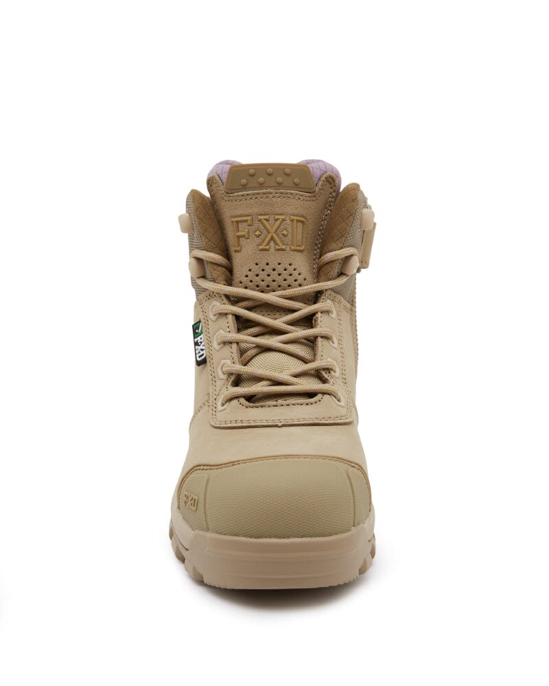 Womens WB-2W Nitrolite Mid Cut Work Boot - Clay/Mauve