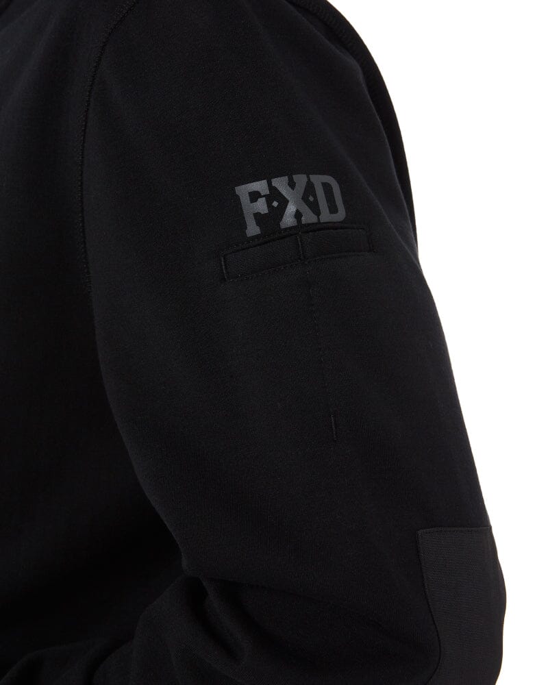 WF-3 Zip Thru Hoodie - Black