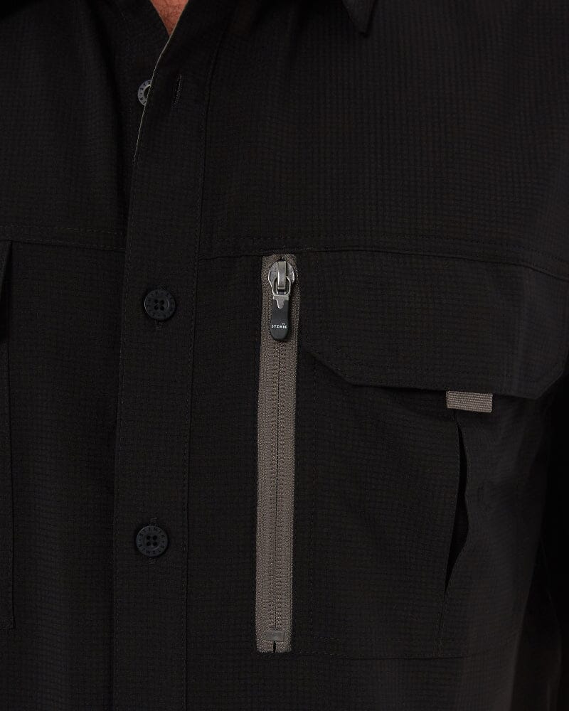 Outdoor Short Sleeve Shirt - Black