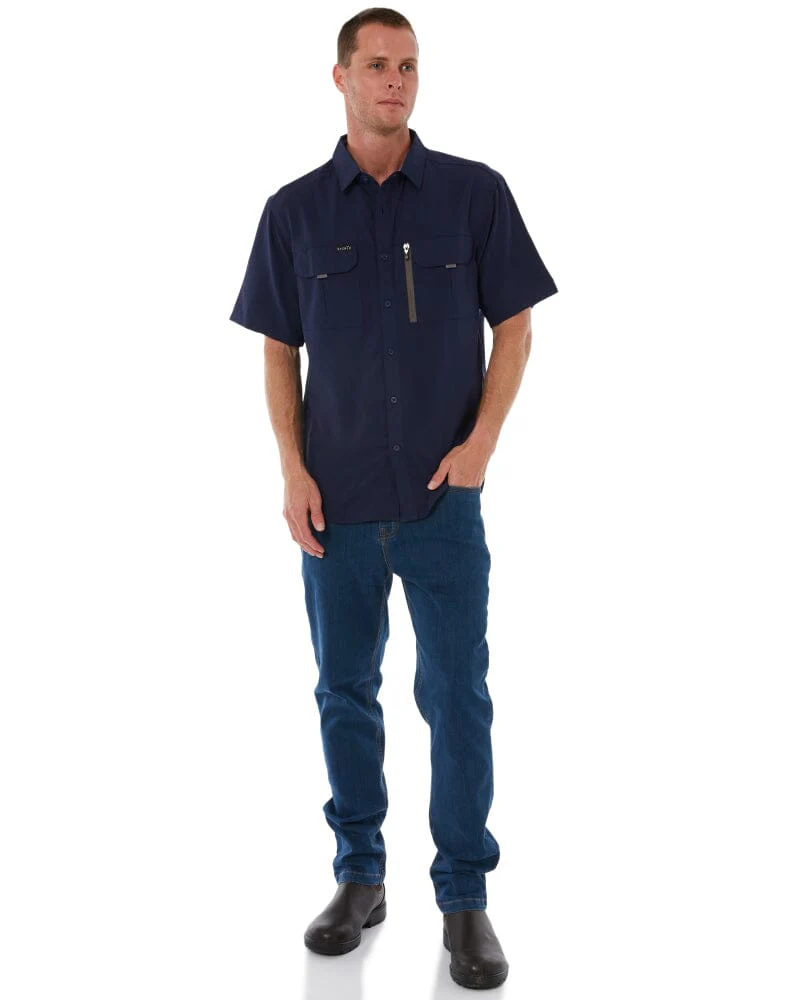 Outdoor Short Sleeve Shirt - Navy