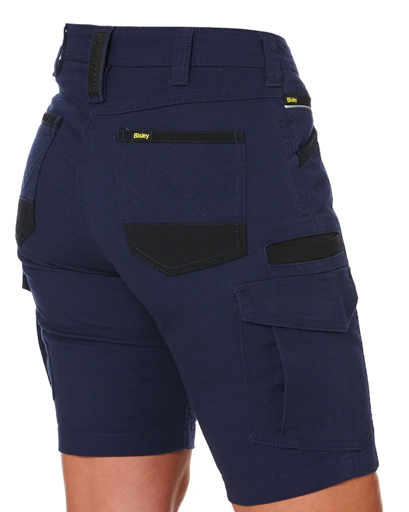 Womens Flex and Move Cargo Short - Navy