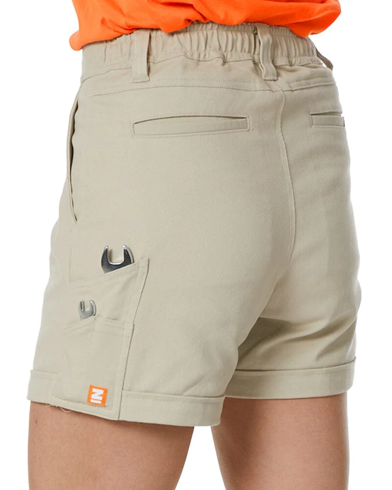 The Workz Womens Short - Stone