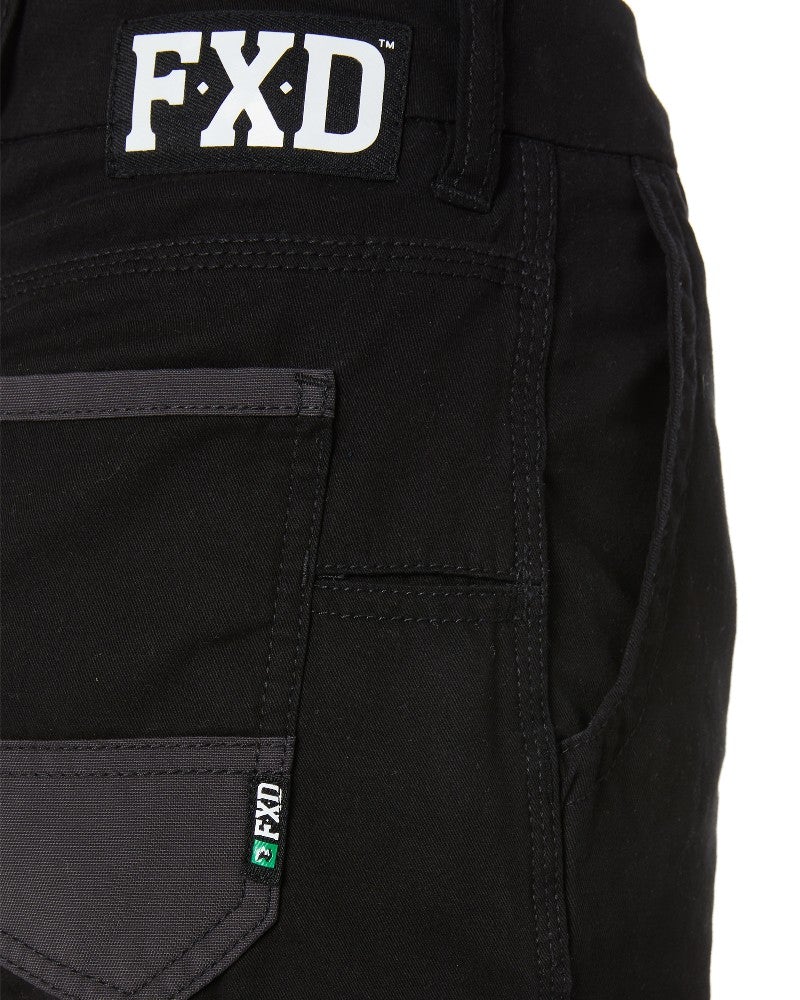 WS-2W Ladies Lightweight Work Shorts - Black