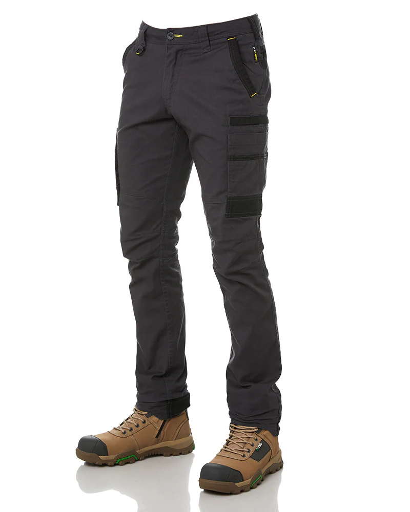 Tradies Flex and Move Stretch Cargo Utility Pant Value Pack - Charcoal