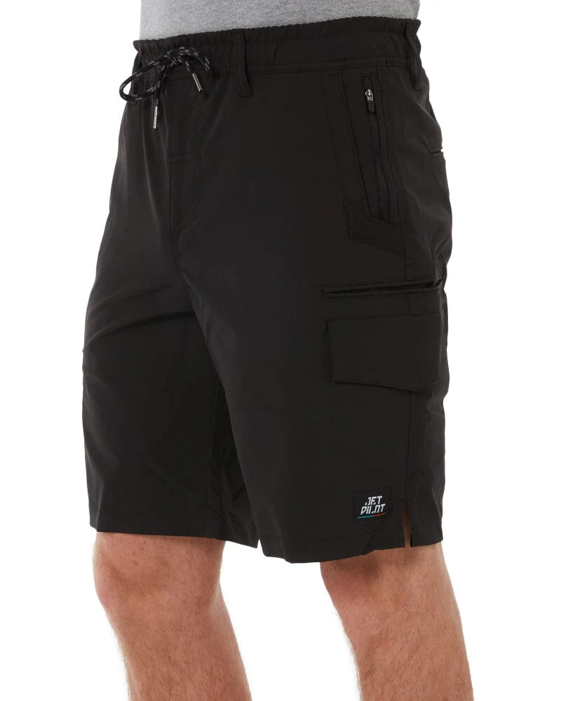 Jet-Lite Hybrid Utility Short - Black