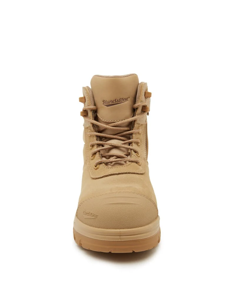 Rotoflex 8554 Zip Side Safety Boot - Sand