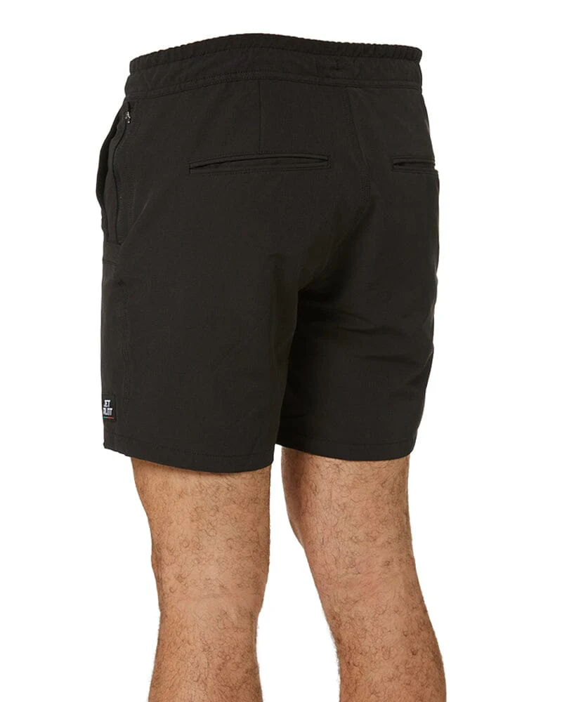 Tradies Jet-Lite Hybrid Shorts Value - Black