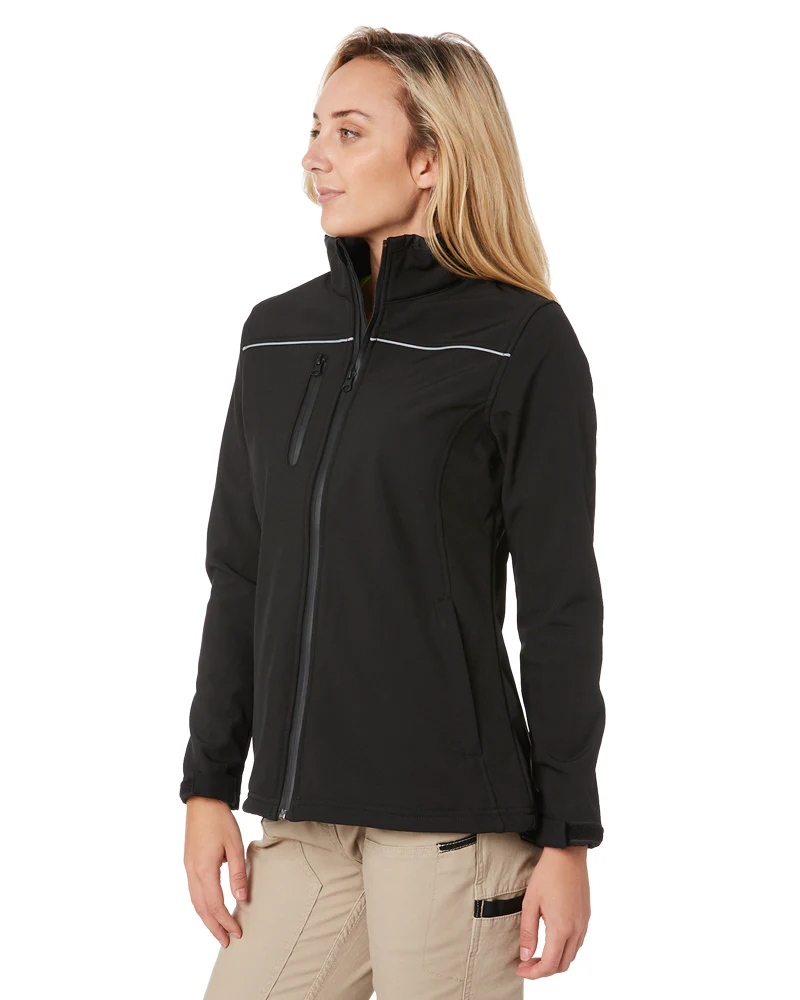 Womens Soft Shell Jacket - Black