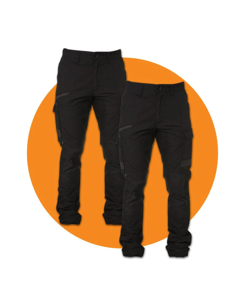 Tradies WP-5 Twin Value Pack - Black