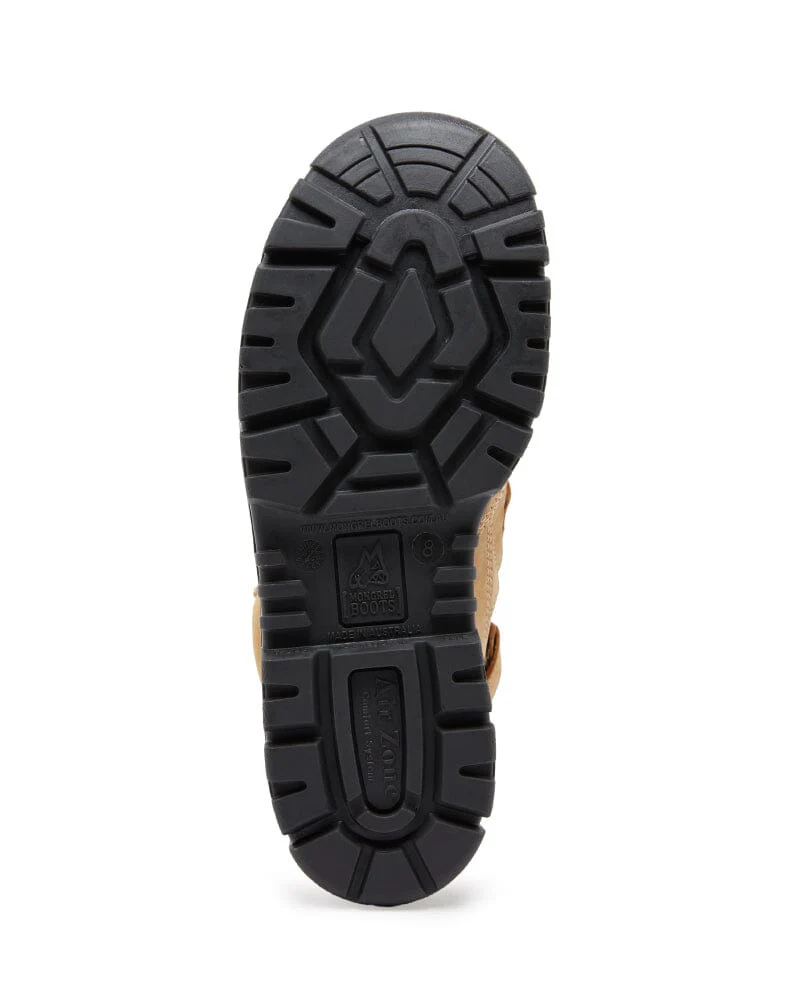 961 Non Safety Zip Sided Boot - Wheat