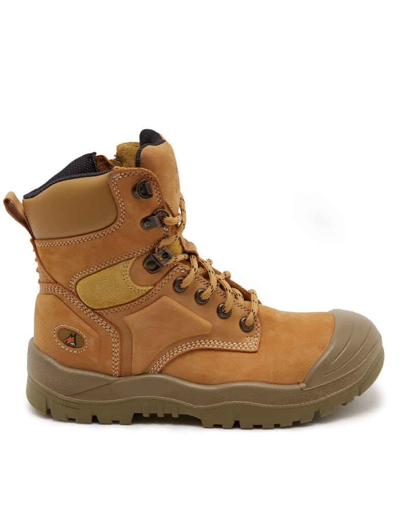 561 High Leg Zipsider boot with scuff cap - Wheat