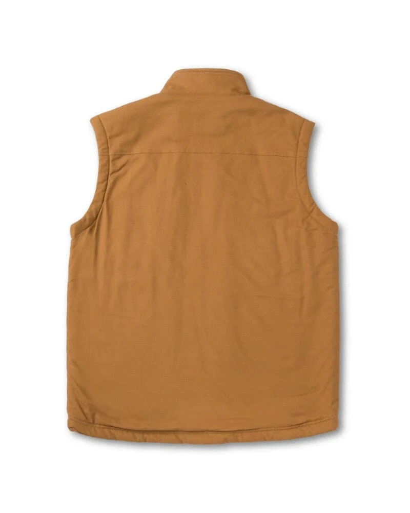 Sherpa Lined Vest - Bronze