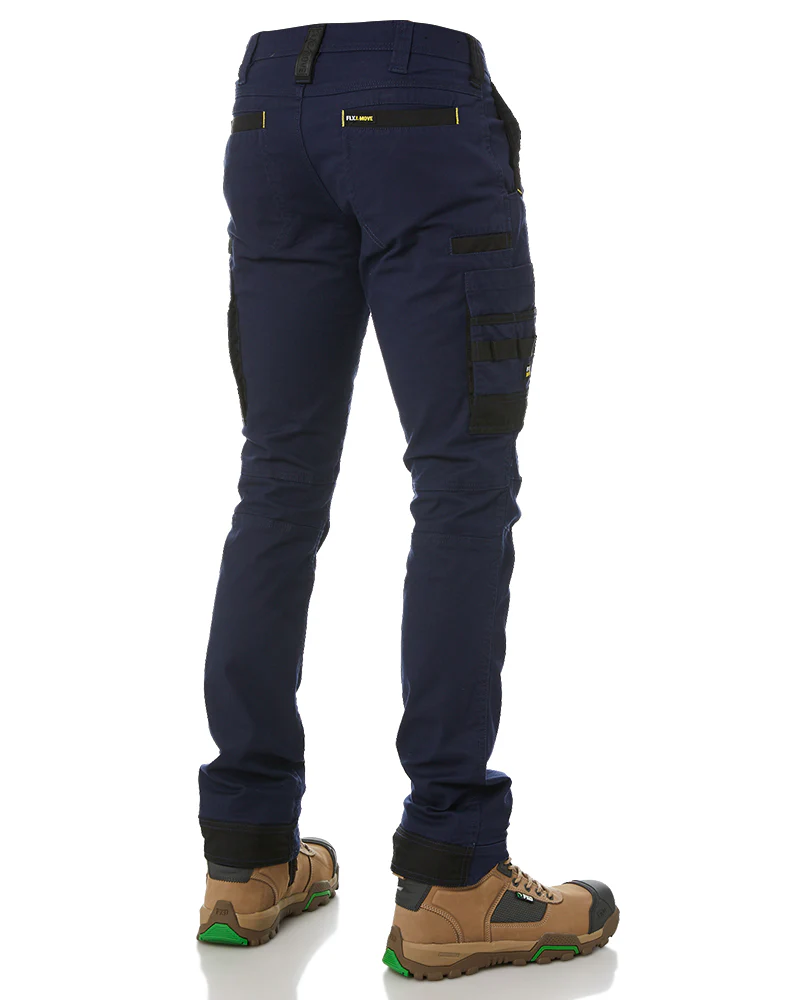 Tradies Flex and Move Stretch Cargo Utility Pant Value Pack - Navy