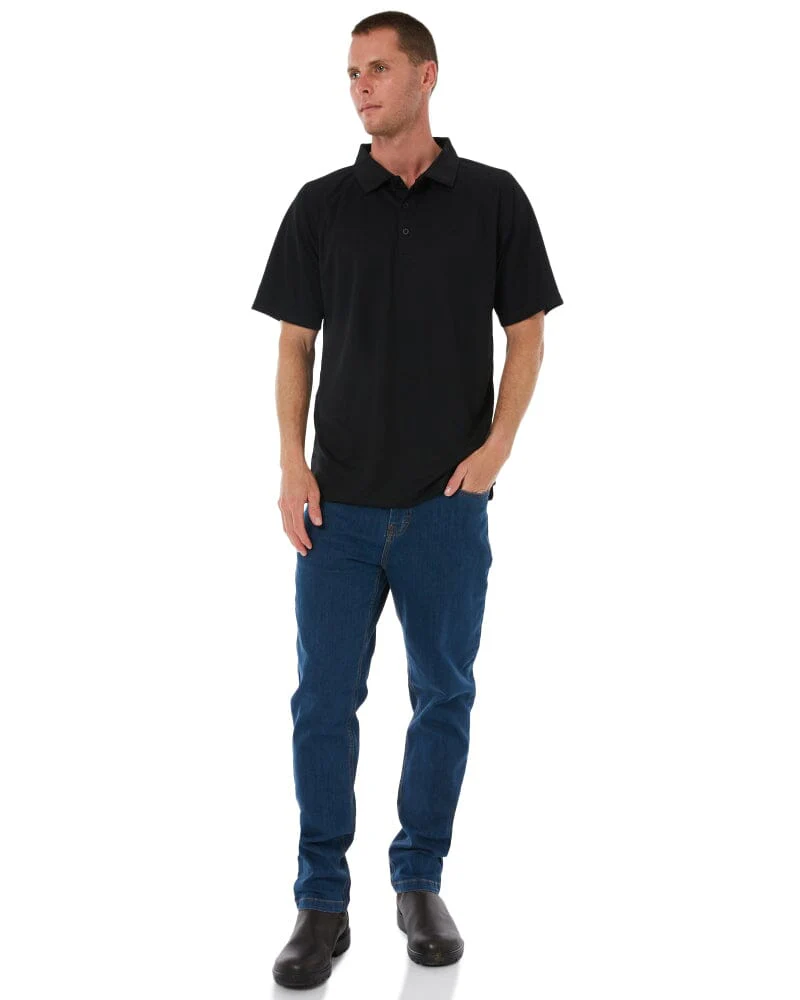 Sprint Biz Cool Polo - Black