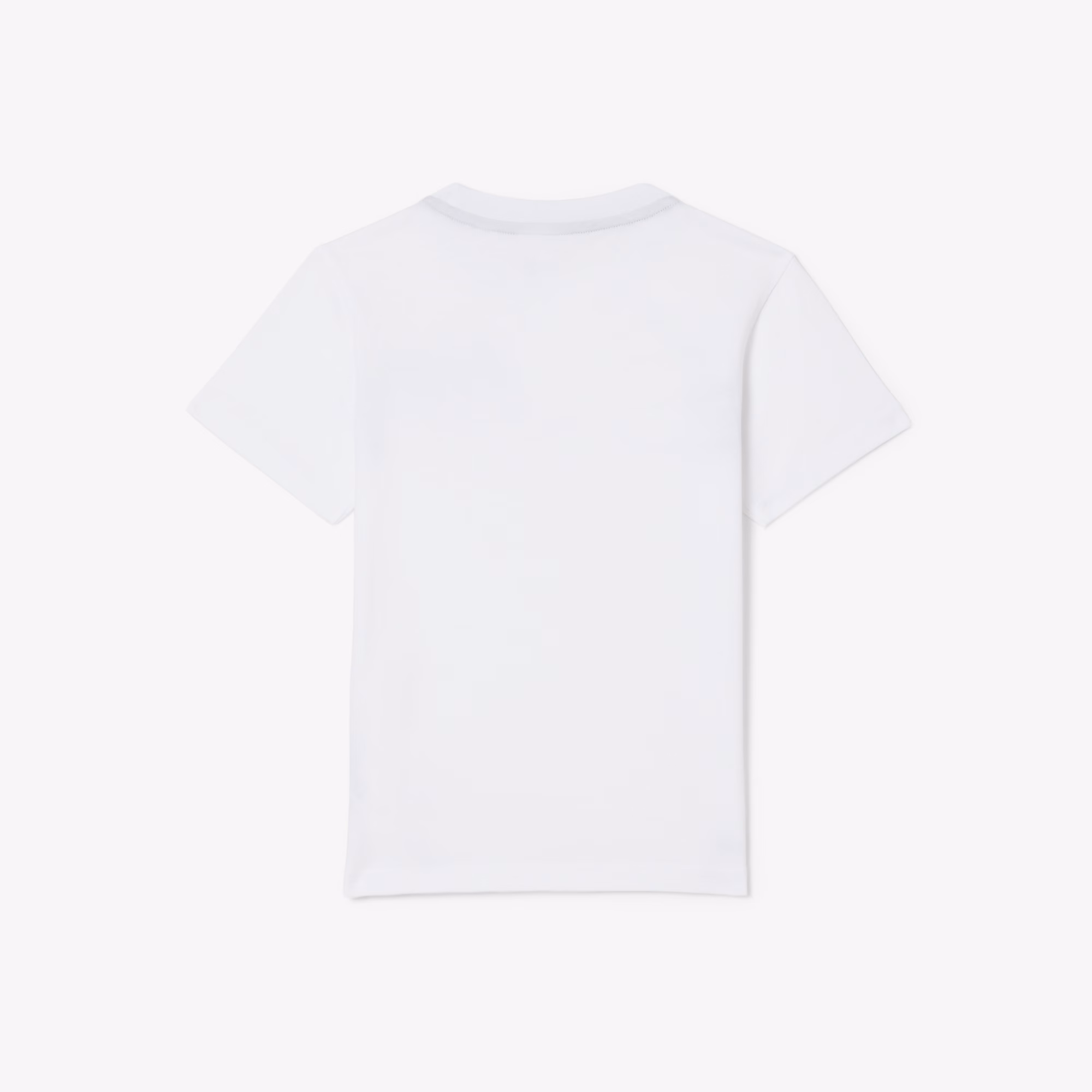 Boys' Monogram Print Cotton T-Shirt