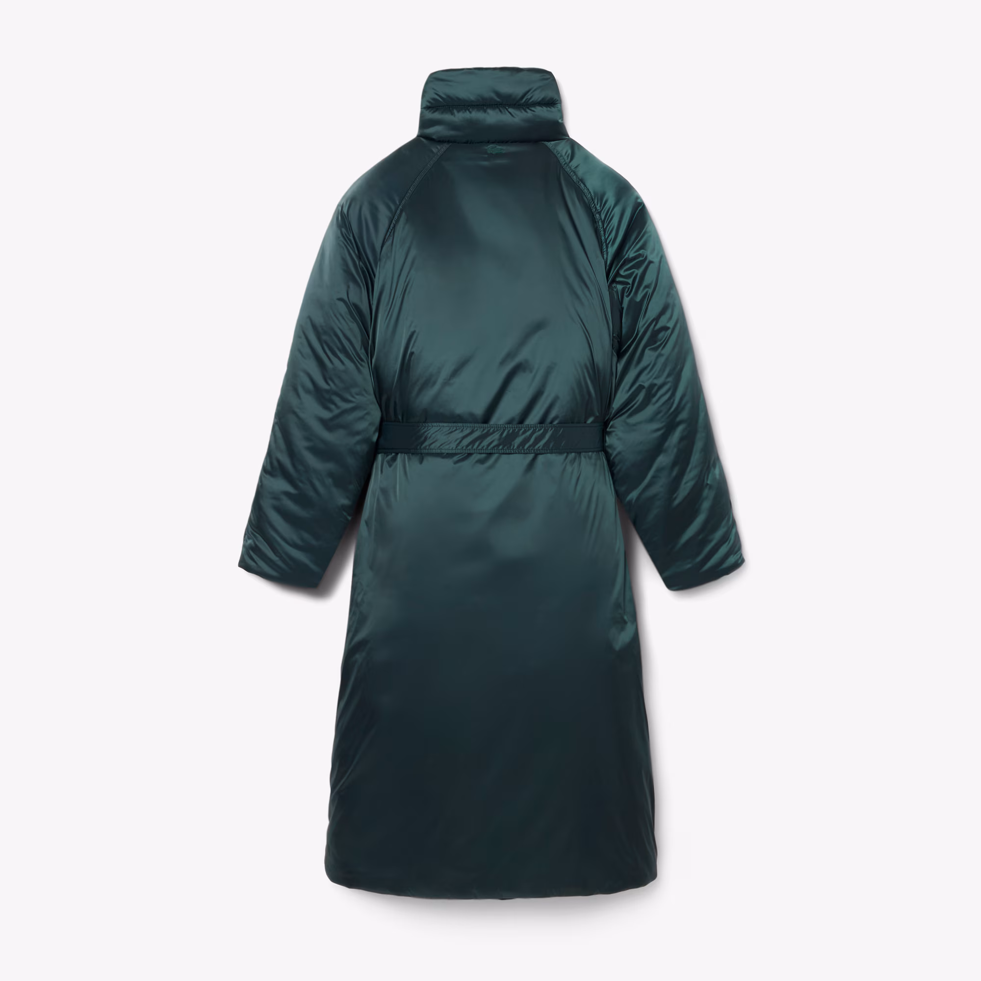 Runway Long Iridescent Puffed Jacket