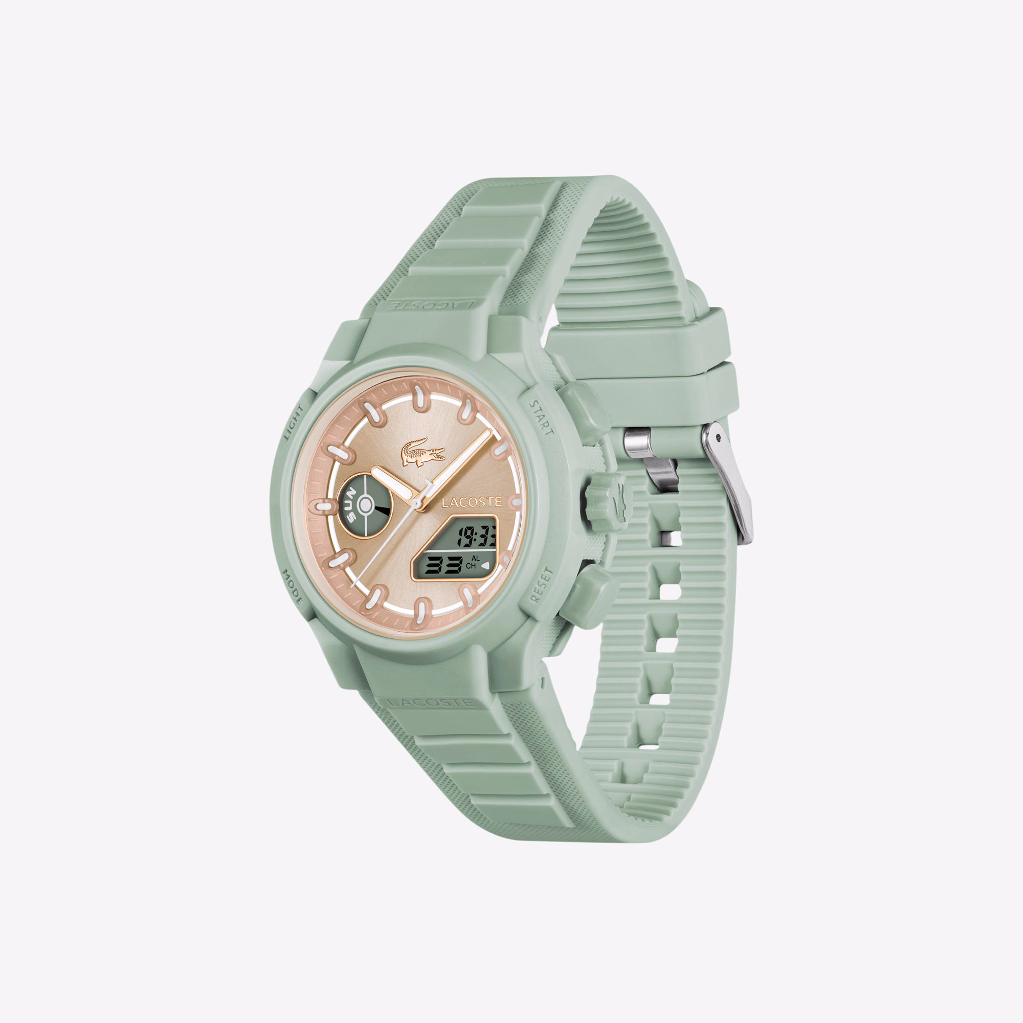 LC33 Analog and Digital Silicone Watch