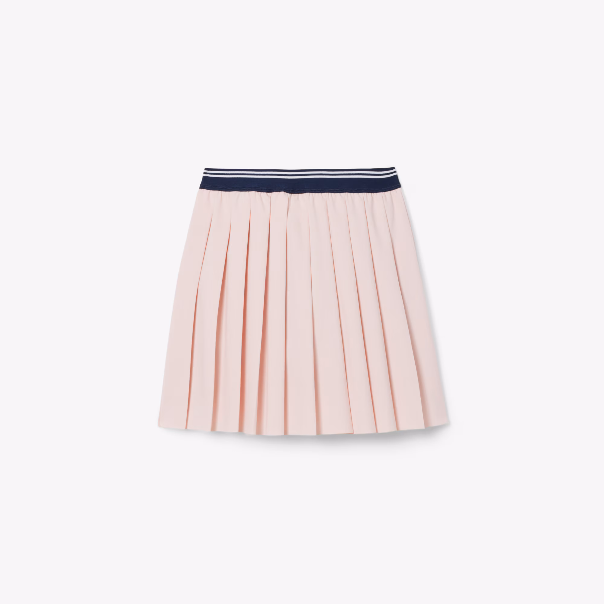 Girls' Oxford Cotton Pleated Skirt